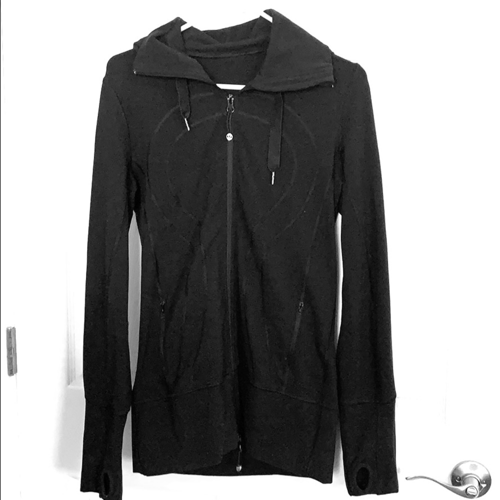 Zip up hooded Lululemon jacket